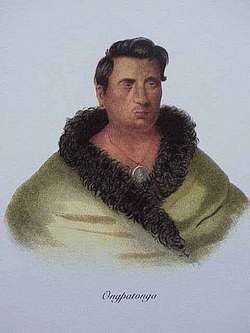 Painting of Ongpatonga